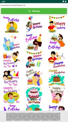 Animated Stickers Maker, Text android App screenshot 0